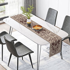 Lofaris Classic Slovak Folk Pattern Table Runner for Traditional European and Ethnic Kitchen Dining Decor