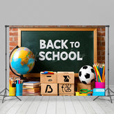 Lofaris Clean Classroom Podium Back To School Photo Backdrop