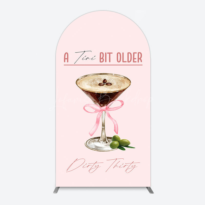 Lofaris Coffee A Tini Bit Older Dirty Thirty Arch Backdrop