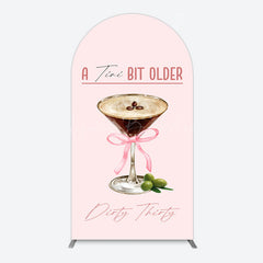 Lofaris Coffee A Tini Bit Older Dirty Thirty Arch Backdrop