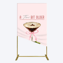 Lofaris Coffee A Tini Bit Older Dirty Thirty Rectangle Backdrop