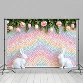 Lofaris Color Jordan Almonds Wall Floral Easter Backdrop
