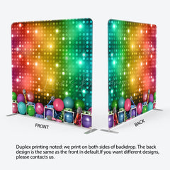 Lofaris Color Karaoke Lighting Muscial Pillow Case Backdrop