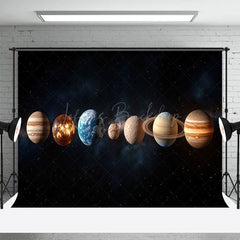 Lofaris Color Solar System Planets Science Fiction Backdrop