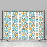 Lofaris Colorful Arrow Regular Patterns Photography Backdrop