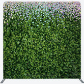 Lofaris Colorful Diamond Greenery Spring Pillow Case Backdrop