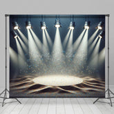 Lofaris Colorful Fine Sparkle Spotlight Stage Photo Backdrop