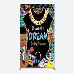 Lofaris Colorful Graffiti Bricks Wall Hiphop Arch Backdrop
