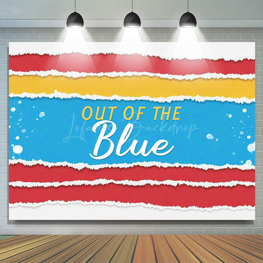 Lofaris Colorful Graffiti Out Of The Blue Dance Backdrop