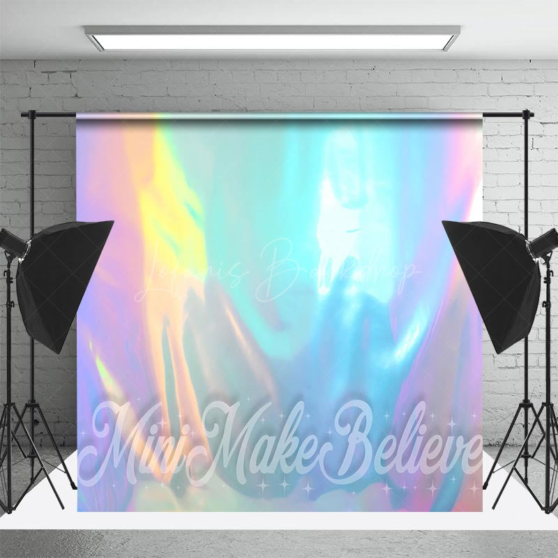 Lofaris Colorful Laser Curtain Balloons Room Set Backdrop