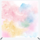 Lofaris Colorful Mixed Cloud Birthday Pillow Case Backdrop