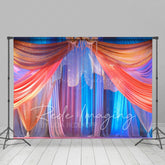 Lofaris Colorful Party Sparkle Curtains Stage Photo Backdrop