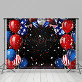 Lofaris Colorful Ribbons Celebration Holiday Photo Backdrop