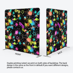 Lofaris Colorful Splash Print Sunglass Pillow Case Backdrop