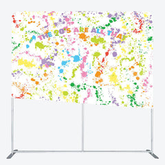 Lofaris Colorful The 90s Are All That Pillow Case Backdrop