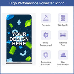 Lofaris Commercial Custom Logo Printing Ez Extend Display Stand