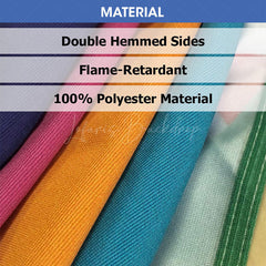 Lofaris Commercial Custom Printing Logo Text Table Runner