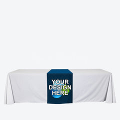 Lofaris Commercial Custom Printing Logo Text Table Runner