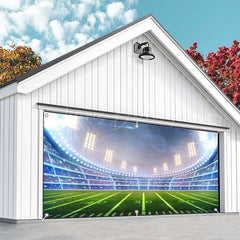 Lofaris Cool Football Game Day Stadium Garage Door Banner