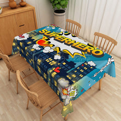 Lofaris Cosmic Brain Star Pattern Dynamic Light Tablecloth