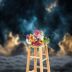Lofaris Cosmic Starry Sky Night Cloudy Photography Backdrop