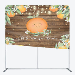 Lofaris Cuite Is On The Way Wooden Square Tension Backdrop