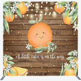 Lofaris Cuite Is On The Way Wooden Square Tension Backdrop