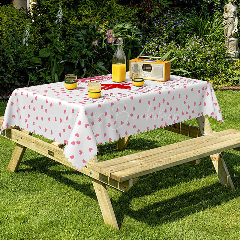 Lofaris Cupid Love Valentine’S Day Rectangular Tablecloth