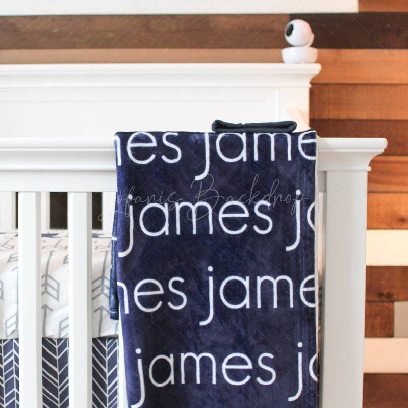 Lofaris Custom Classic Fleece Name Blanket for Baby Kids