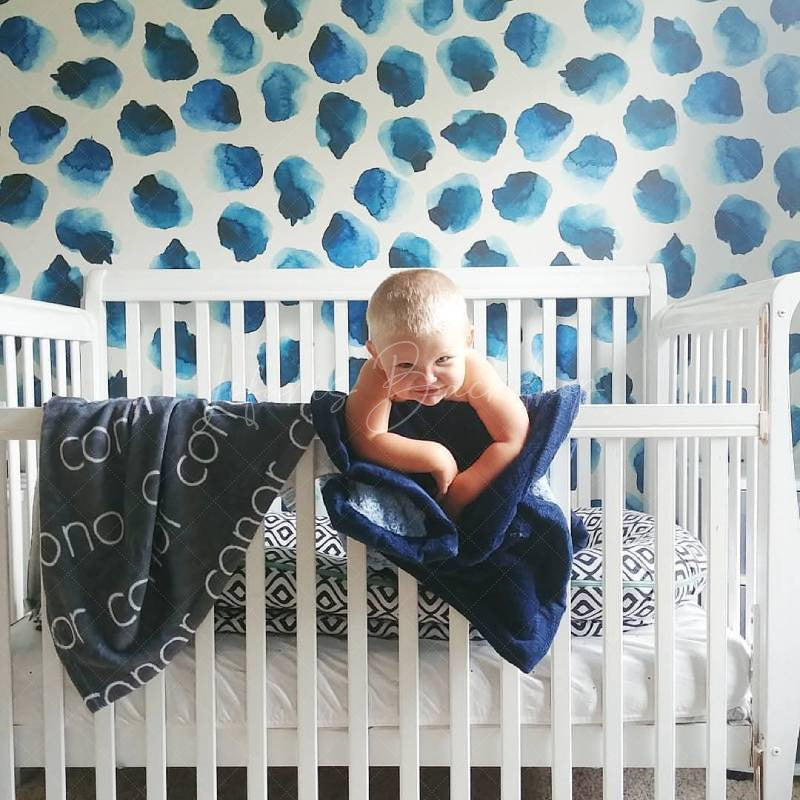 Lofaris Custom Classic Fleece Name Blanket for Baby Kids