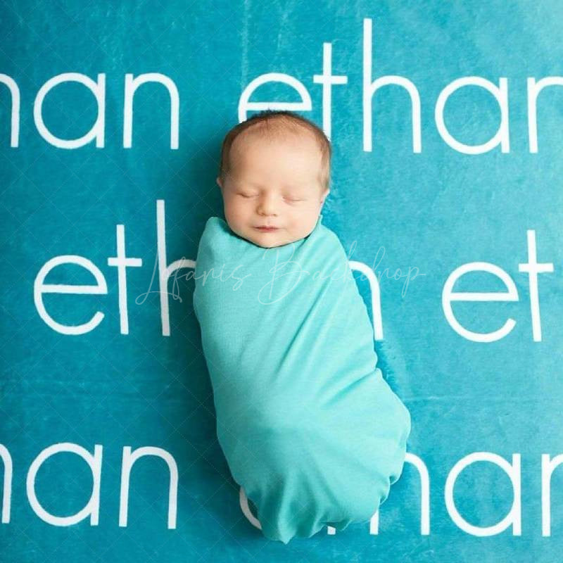 Lofaris Custom Classic Fleece Name Blanket for Baby Kids