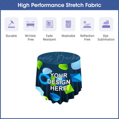 Lofaris Custom Commercial Trade Logo Text Round Tablecloth