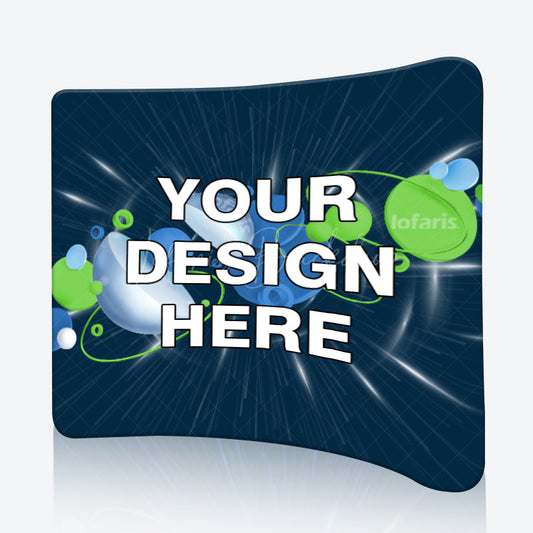 Lofaris Custom Curve Pillow Case Tension Fabric Backdrop