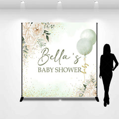 Lofaris Custom Floral Balloons Boho Baby Shower Backdrop