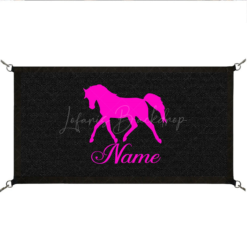 Lofaris Custom Horse Name Stable Decoration Stall Guard