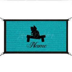 Lofaris Custom Horse Name Stall Guard for Barn Decor