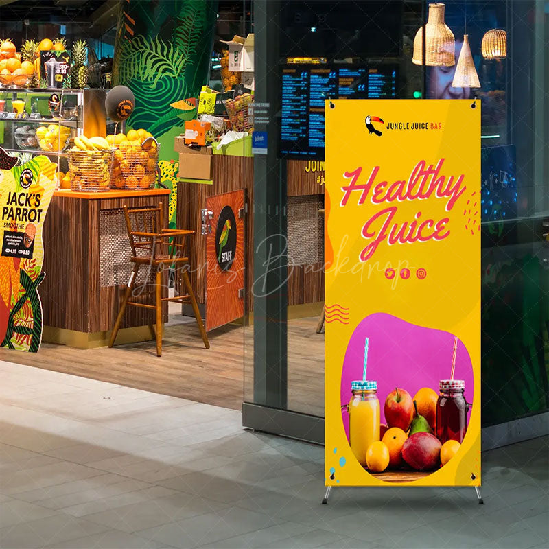 Lofaris Custom Logo Multifunctional Adjustable X Banner Stand