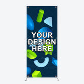 Lofaris Custom Logo Multifunctional Adjustable X Banner Stand