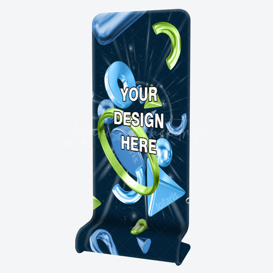 Lofaris Custom Logo Snake B Fabric Display Stand For Exhibition