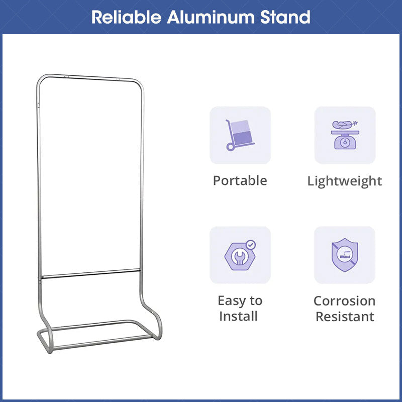 Lofaris Custom Logo Snake B Fabric Display Stand For Exhibition