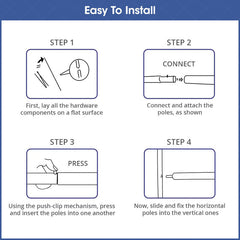 Lofaris Custom Logo Snake B Fabric Display Stand For Exhibition