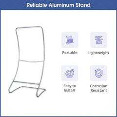 Lofaris Custom Logo Snake C Fabric Display Stand For Trade Show