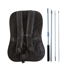 Lofaris Custom Logo Text Carry Backpack Feather Flag