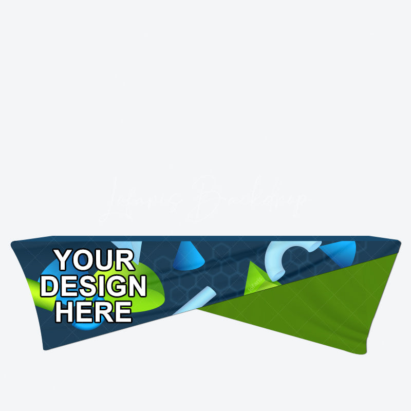 Lofaris Custom Logo Text Commercial Crossover Table Cover