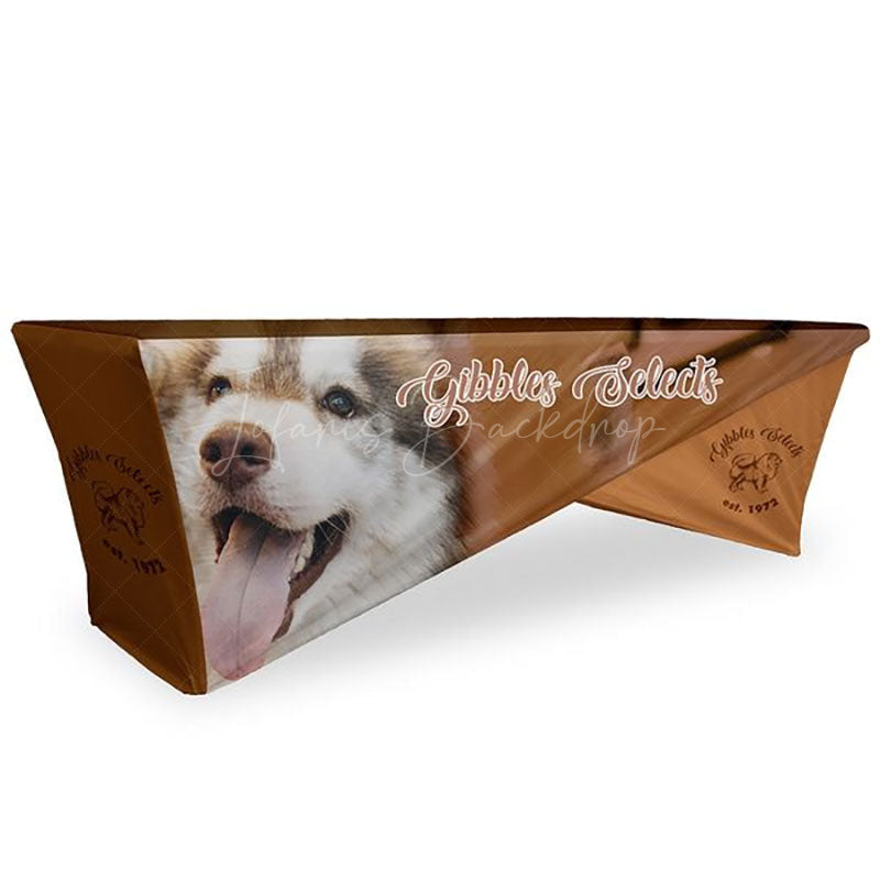 Lofaris Custom Logo Text Commercial Crossover Table Cover