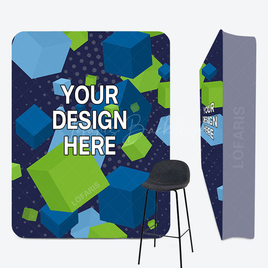 Lofaris Custom Logo Wall Box Fabric Display Backdrop