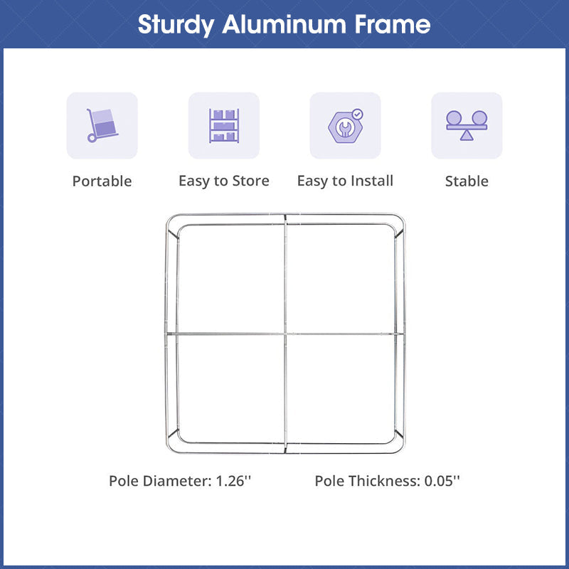 Lofaris Custom Logo Wall Box Fabric Display Backdrop