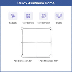 Lofaris Custom Logo Wall Box Fabric Display Backdrop