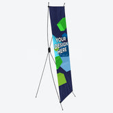 Lofaris Custom Logo X Banner Stand for Business Event