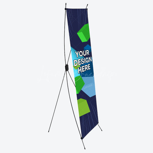 Lofaris Custom Logo X Banner Stand for Business Event